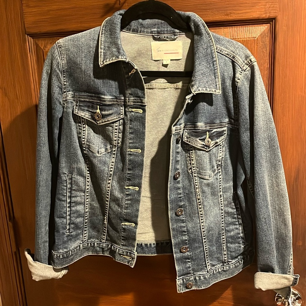 Woman’s Two by Vince Camuto Denim Button Front Jean Jacket.